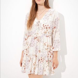 NWOT American Eagle Floral Babydoll Dress